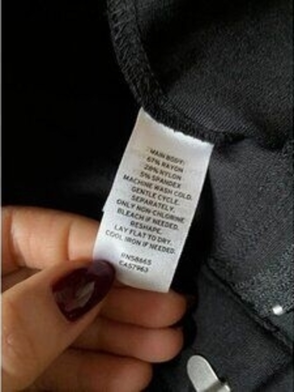 rag & bone Black Stretch Pants - Picture 6 of 6